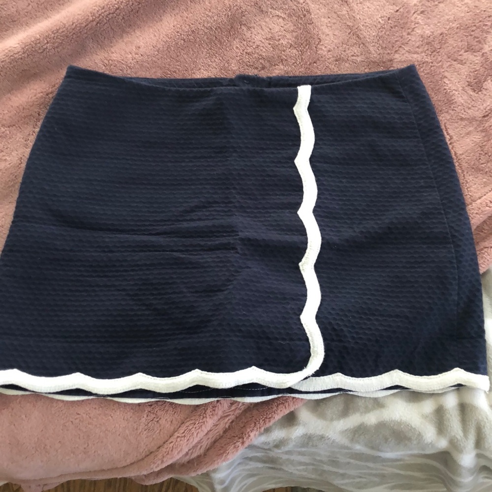 Lilly Pulitzer Navy Colette Skort